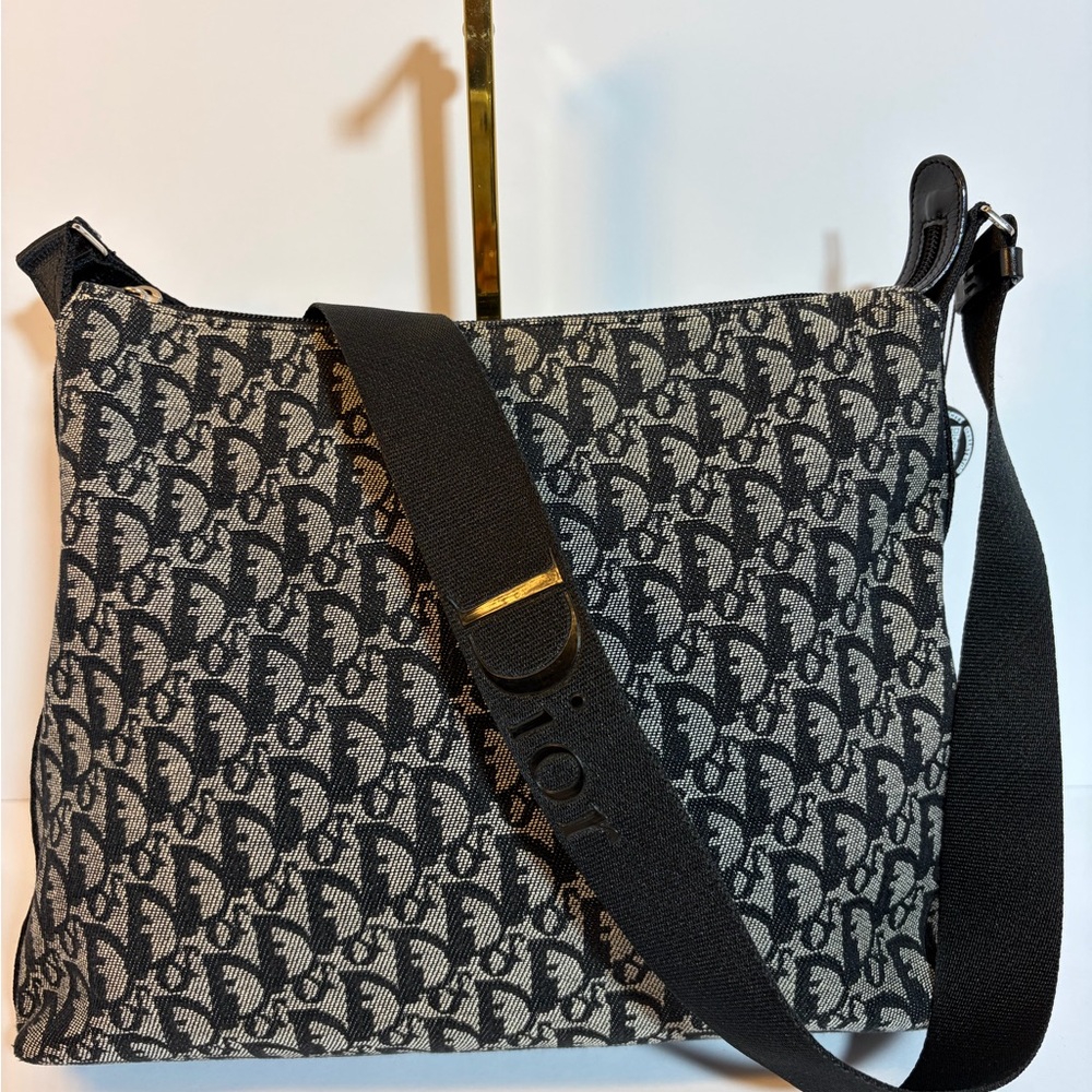 Dior Black Trotter Crossbody